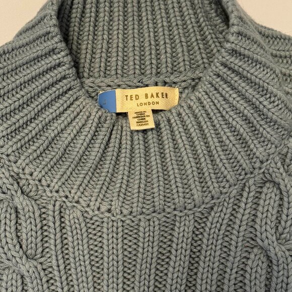 Ted Baker Chunky Cable Knit Sweater - Picture 4 of 4